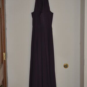 Azazie Plum Ginger size 8 brides maids dress new with tags